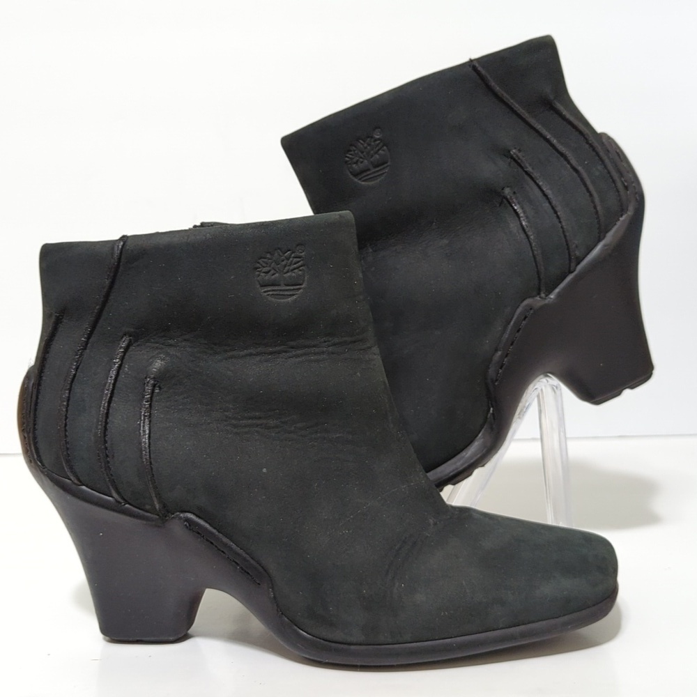 Timberland Baychester leather ankle booties woman's size 6.5M - Picture 12 of 16
